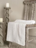 Eco Fresh 650 GSM Bath Towel – White (1 Pc)