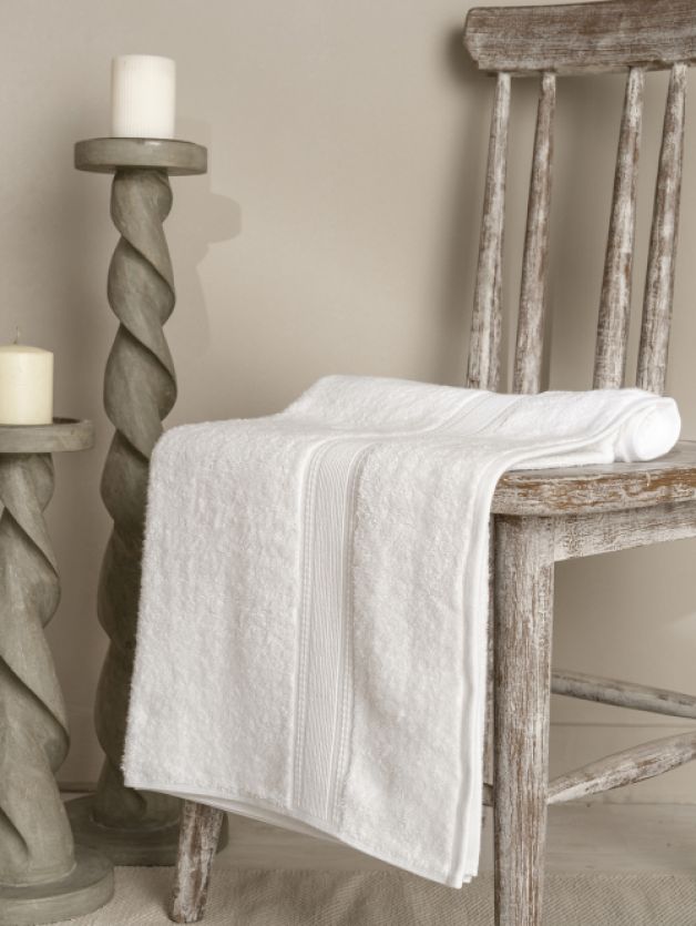 193644_1_medium_1 Eco Fresh 650 GSM Bath Towel – White (1 Pc) - Image 1