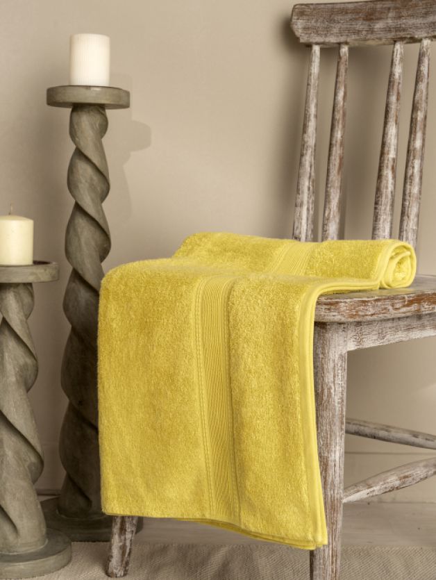193649_1_medium_1 Eco Fresh Bath Towel – Yellow Cream (1 Pc) - Image 1