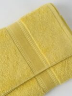 Eco Fresh Bath Towel – Yellow Cream (1 Pc) - Image 3