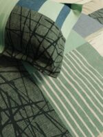 Noble Granite Double Bedsheet Set – Green (3 Pcs) - Image 2
