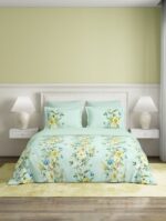 Zahra Double Bedsheet Set – Dusty Aqua (3 Pcs)